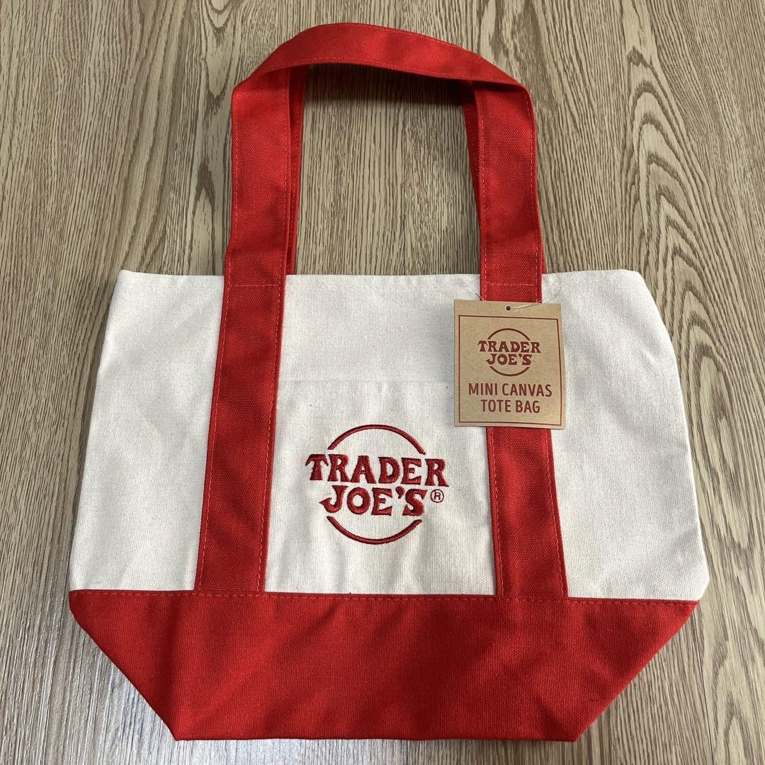 トレジョトートバッグミニ 大行列!アメリカで人気のエコバッグMini Canvas Tote Bag